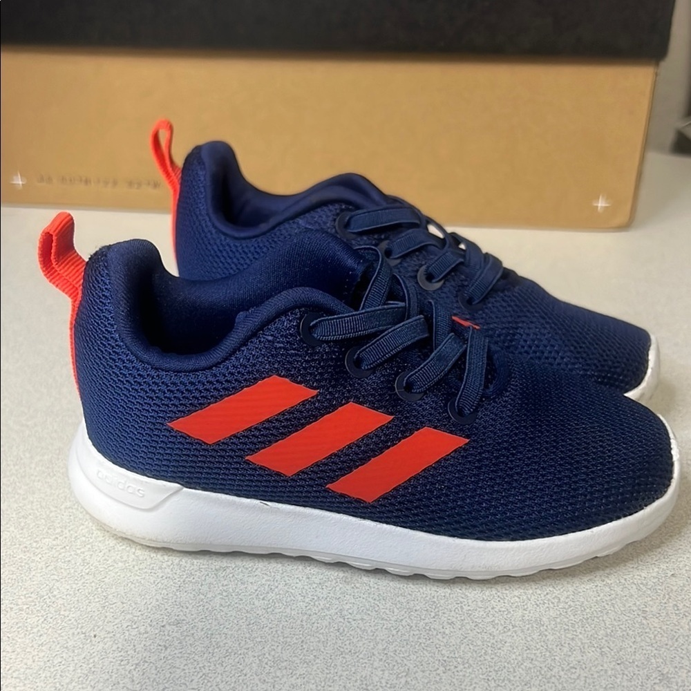 Adidas Kids Navy and orange  Sneakers - Picture 5 of 6